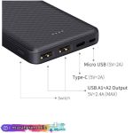 پاوربانک 10000 مک دودو Mcdodo MC-7351  Power Bank فست شارژ - تصویر 2