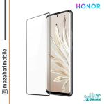 گلس محافظ صفحه نمایش آنر honor 70 فول چسب شیشه ایی - تصویر 2